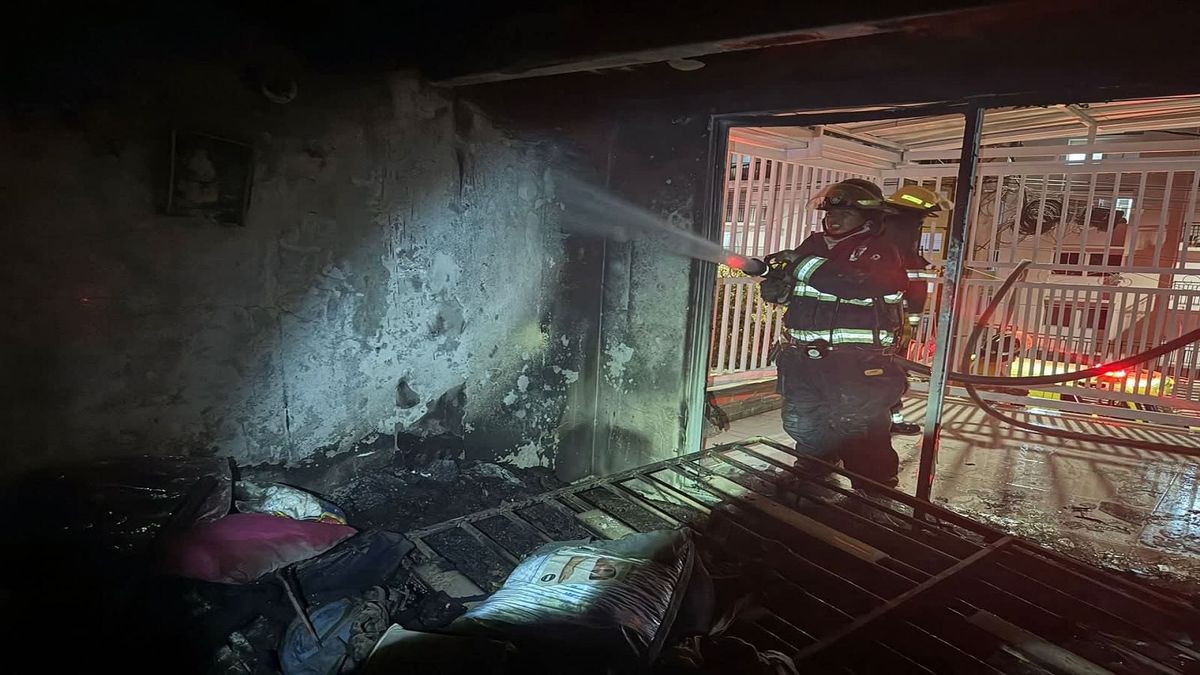 Incendio estructural en Neiva