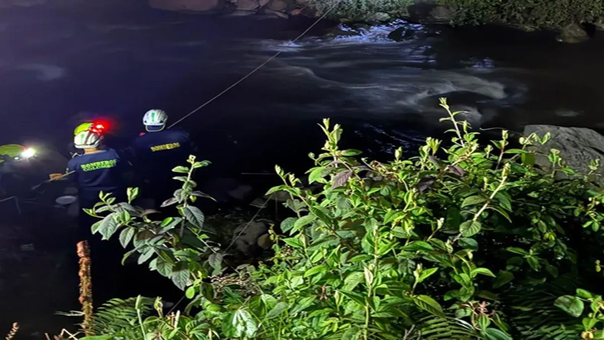 Creciente en Villamaría, Caldas