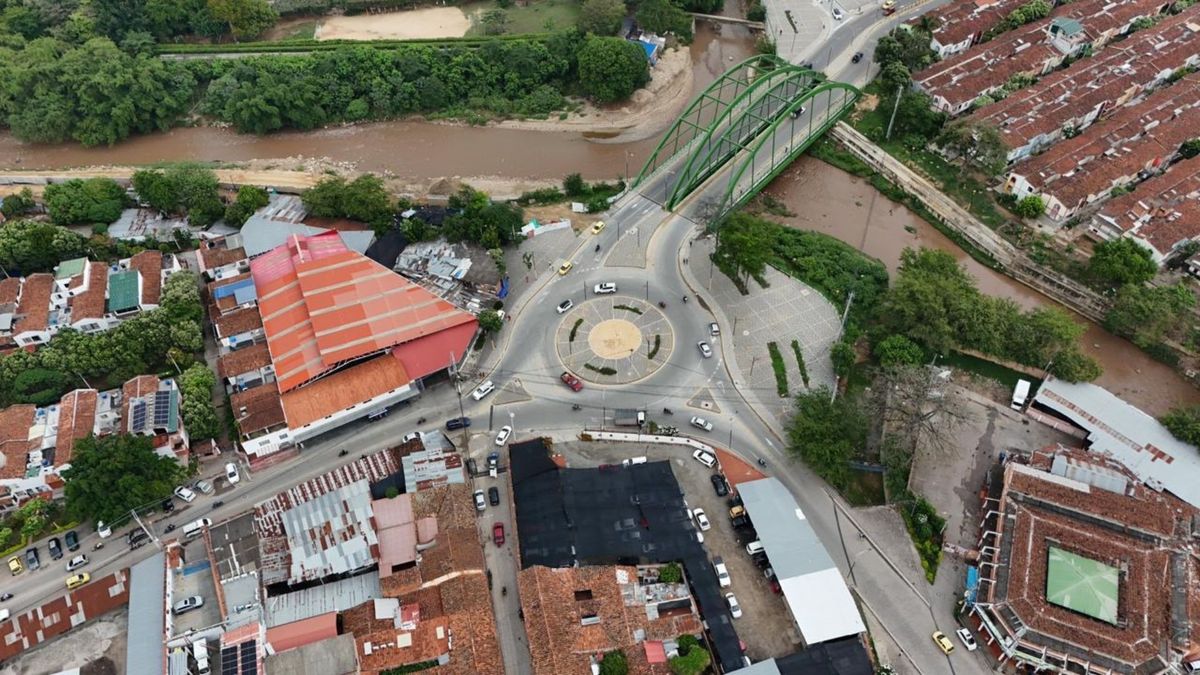 Vías de Girón, Santander