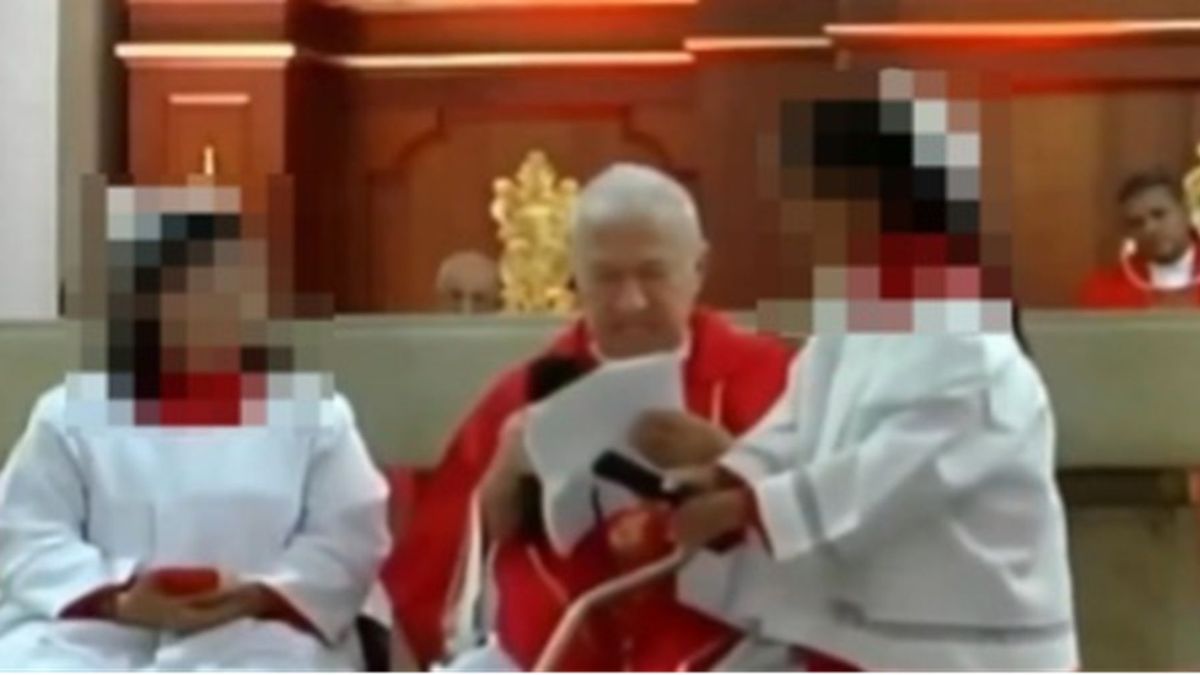 Un incómodo y polémico momento se vivió en una iglesia de Charalá en Santander