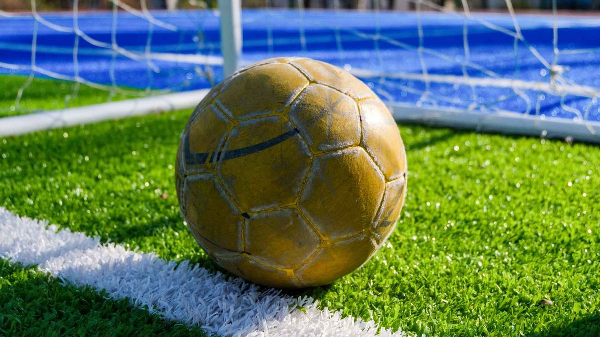 Partido de fútbol. Imagen de ilustración