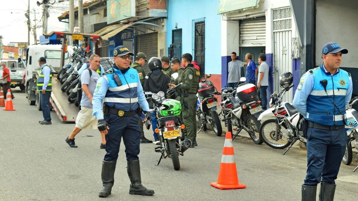 Control de tránsito en Bucaramanga, Santander