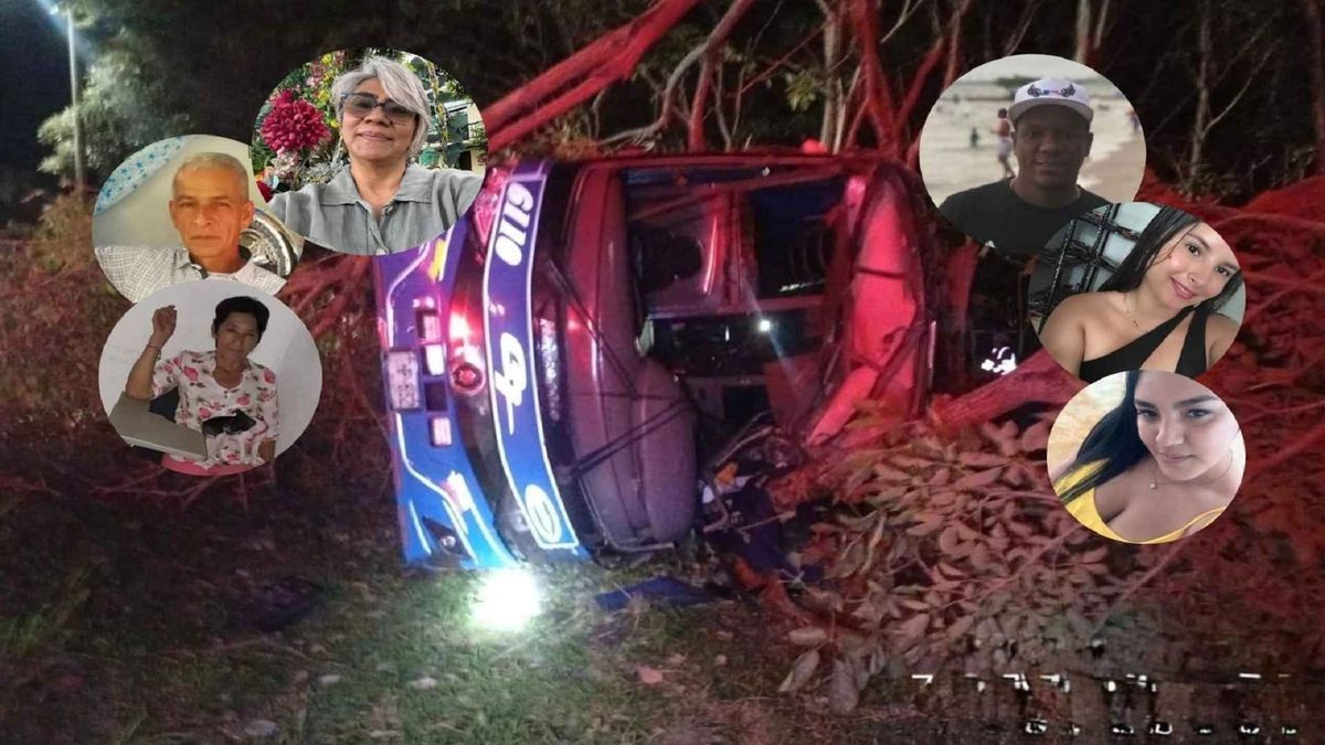 Fallecidos del accidente en la vía Ibagué - Bogotá