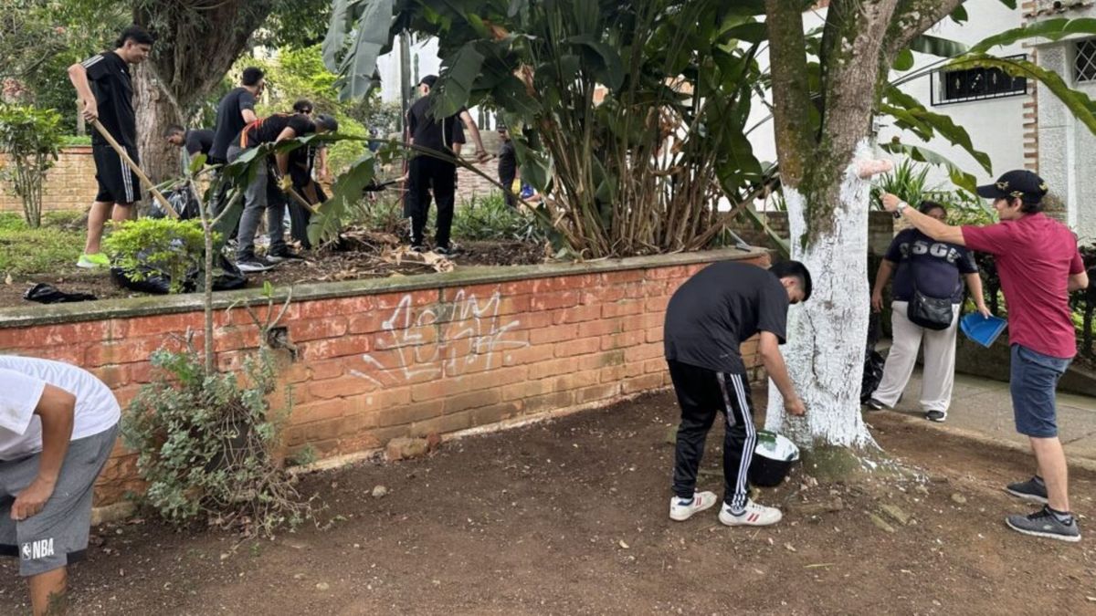 Trabajo comunitario en Bucaramanga