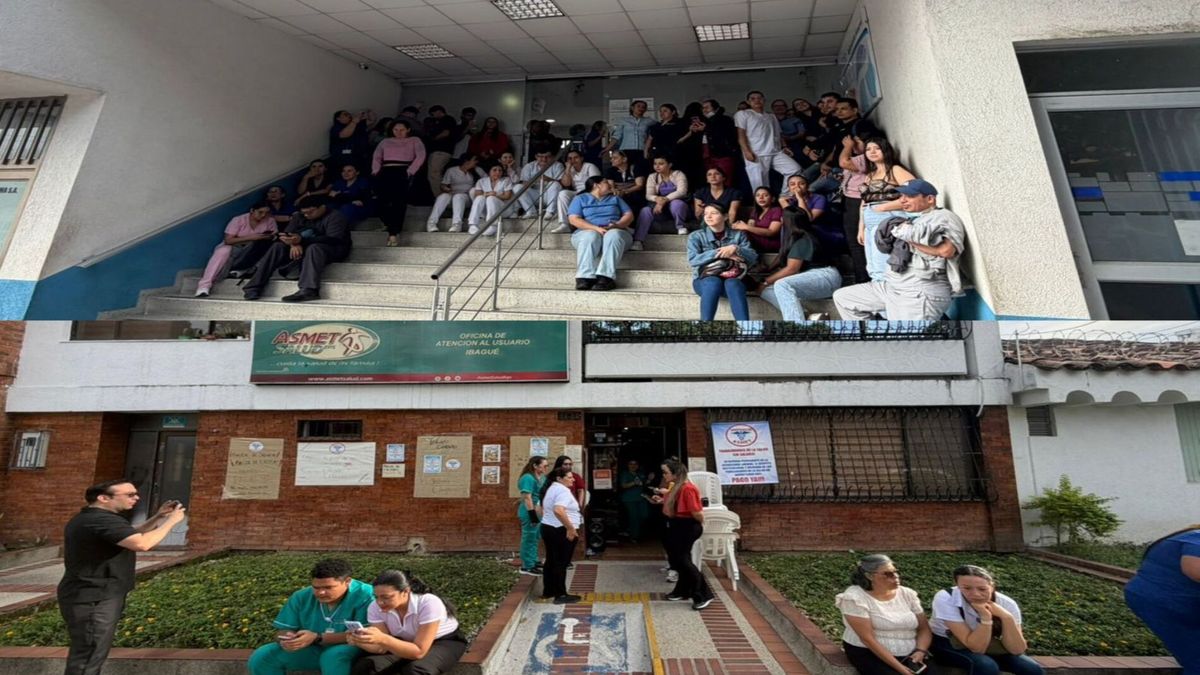 Protesta trabajadores de la salud en Ibagué | Asmet Salud | Clínica Tolima | Abril 2026