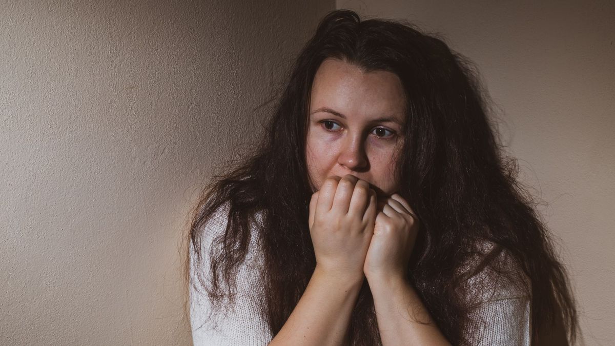 Mujer con miedo (imagen de referencia)