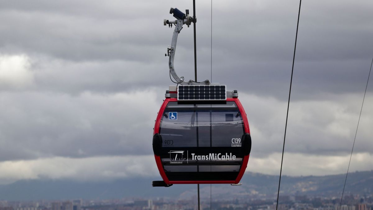 TransMiCable funcionando en Bogotá