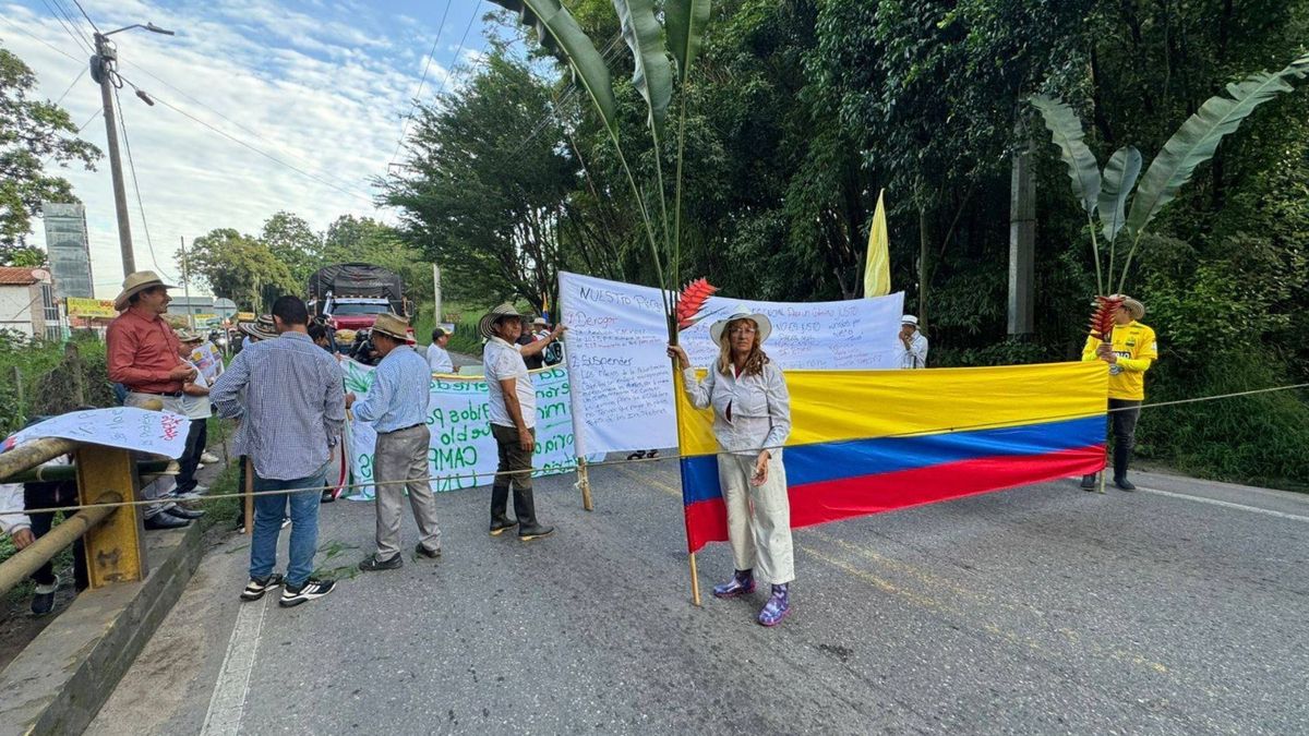 Bloqueos contra el avalúo catastral en el área metropolitana de Bucaramanga