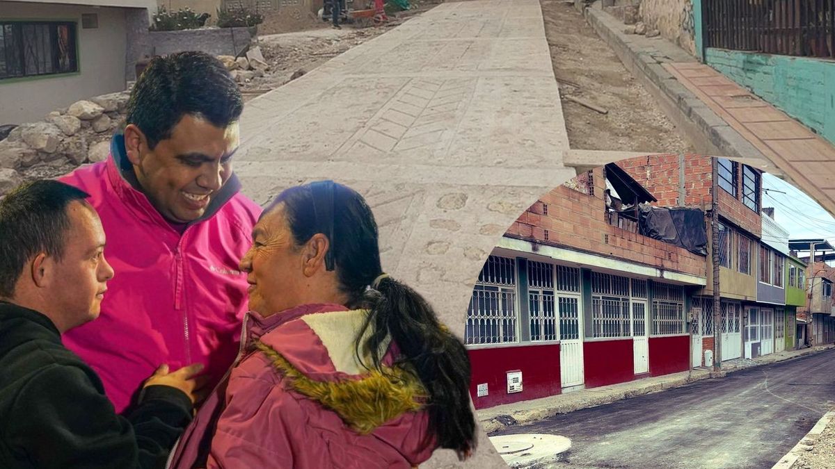 Adiós al polvero en Soacha: plan vial ya pavimenta las calles de los barrios más olvidados