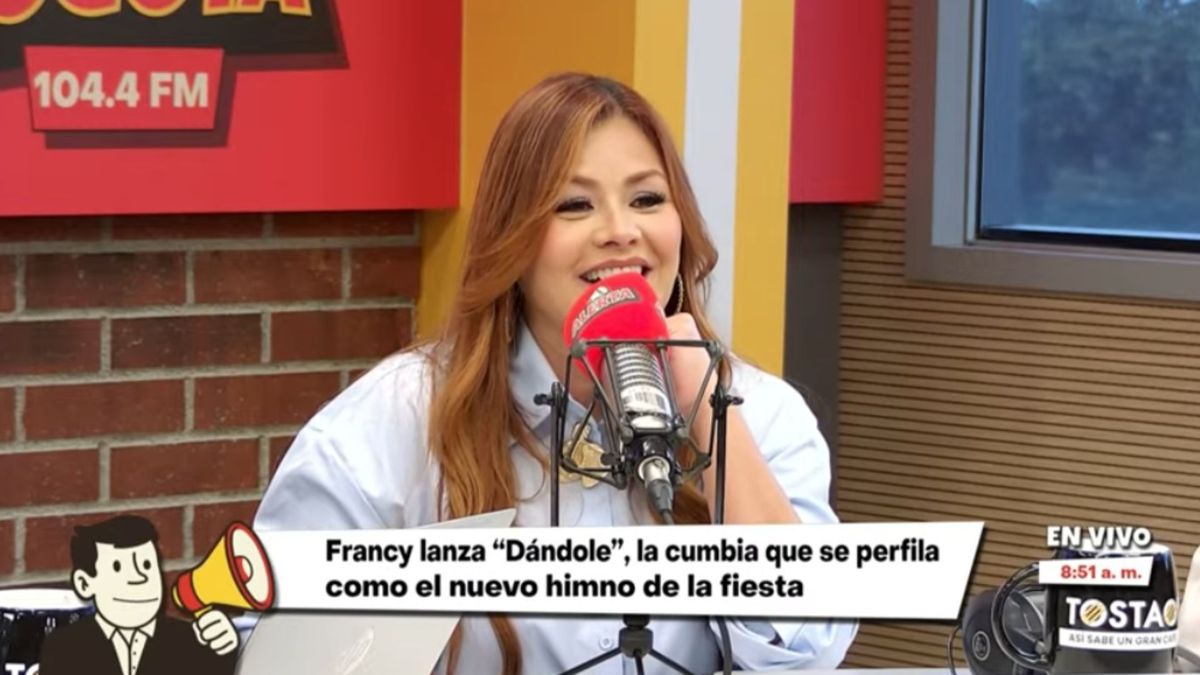 Francy, cantante de música popular