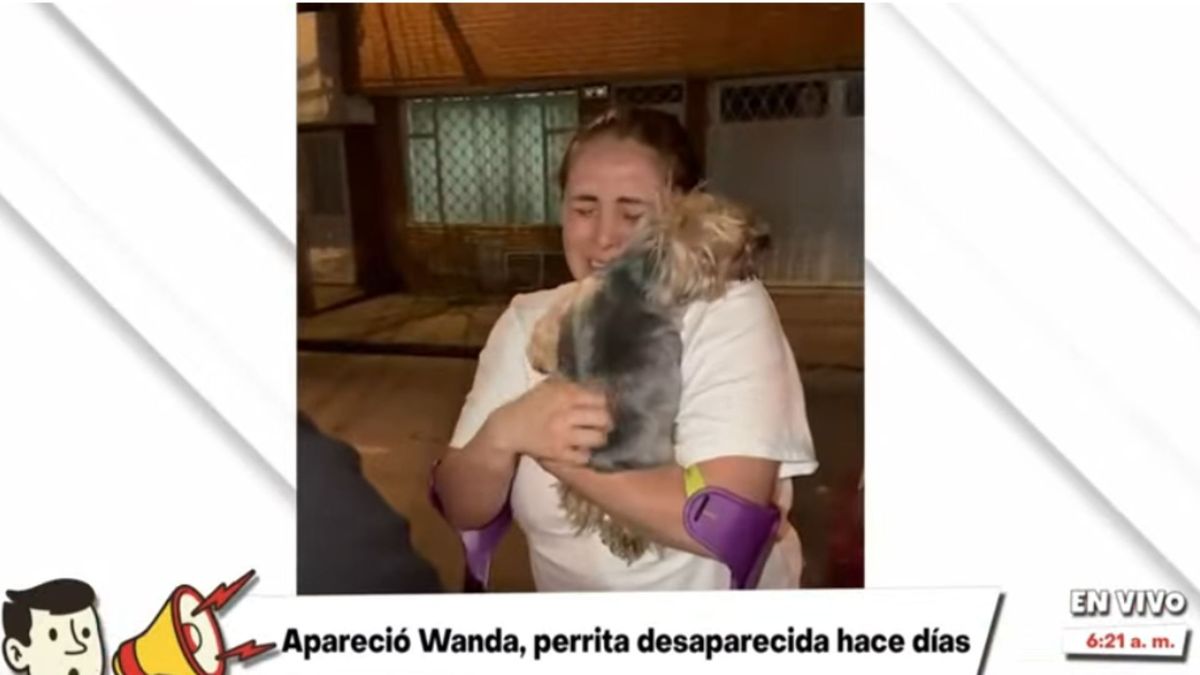 Paola Pulido, dueña de la perrita Wanda