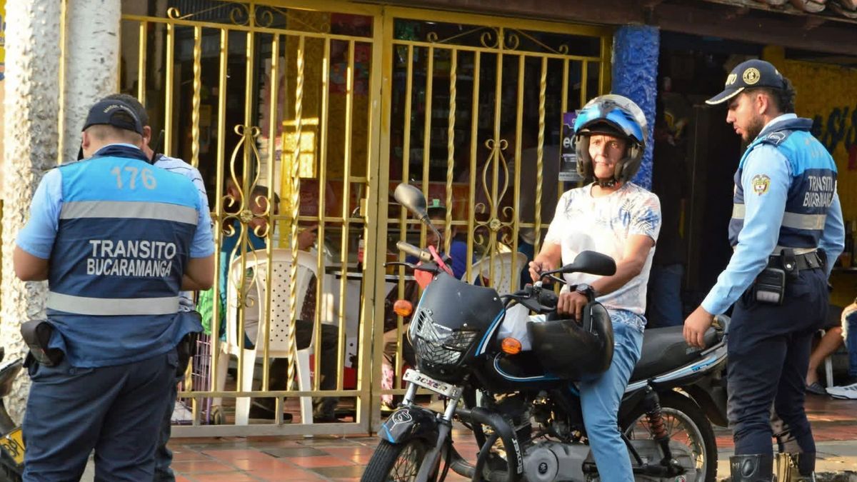 Controles Tránsito Bucaramanga