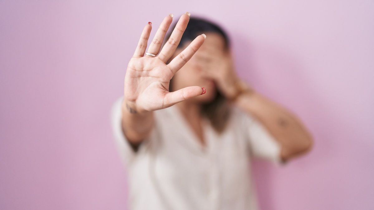 Mujer maltratada. Imagen de ilustración