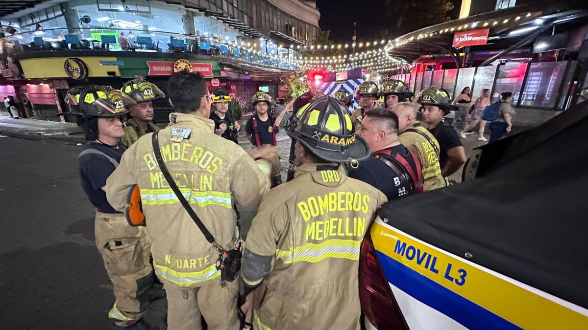 Incendio en Medellín