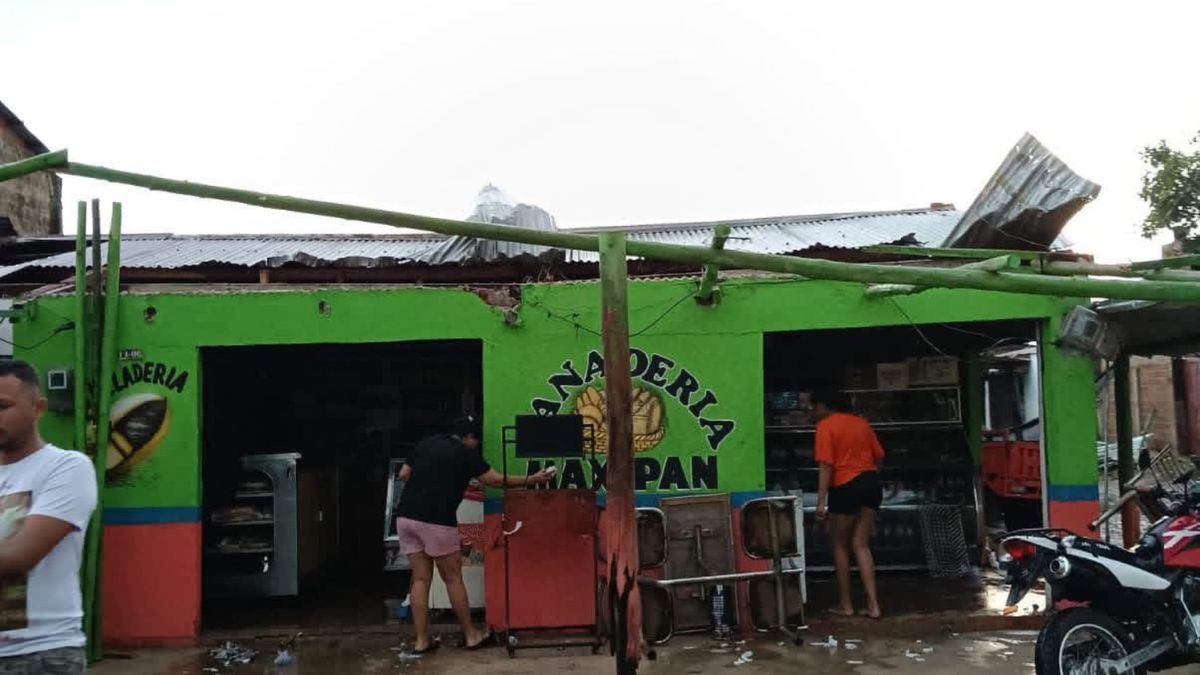 Vendaval en Chivolo, Magdalena