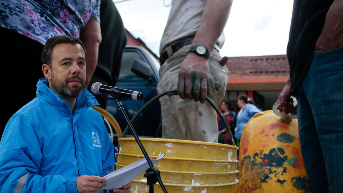 Cortes de agua Bogotá, La Calera y Cota 10 al 17 de abril 2026