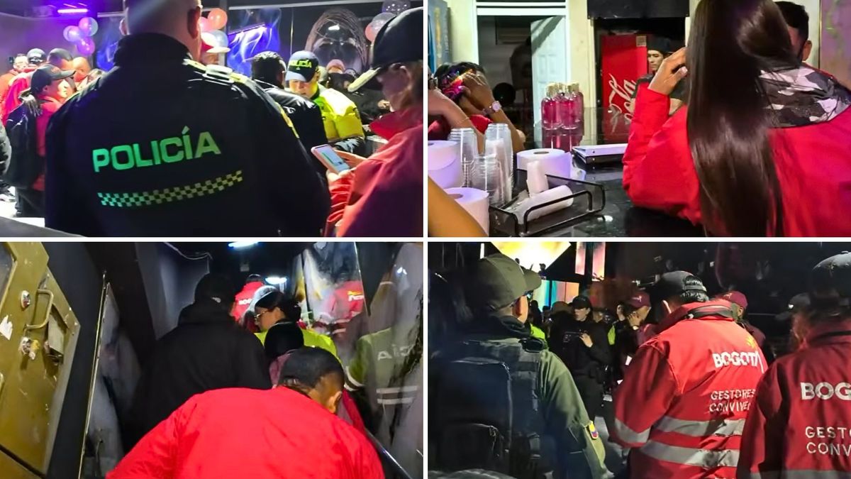 ¿Qué pasará con los menores encontrados en bares en Bogotá?