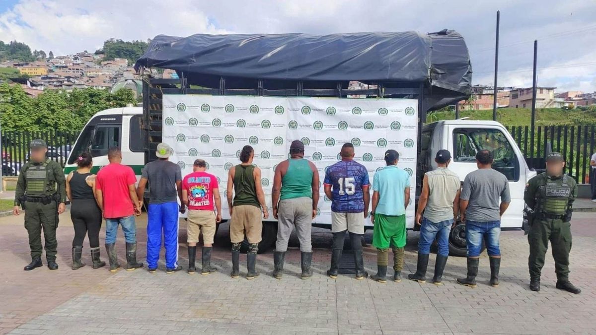 Operativos contra la minería ilegal en Caldas
