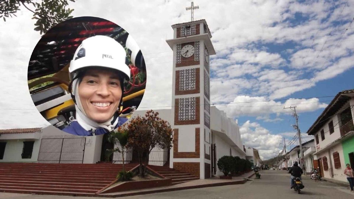 Lidia Tovar Chilito, comandante de bomberos voluntarios