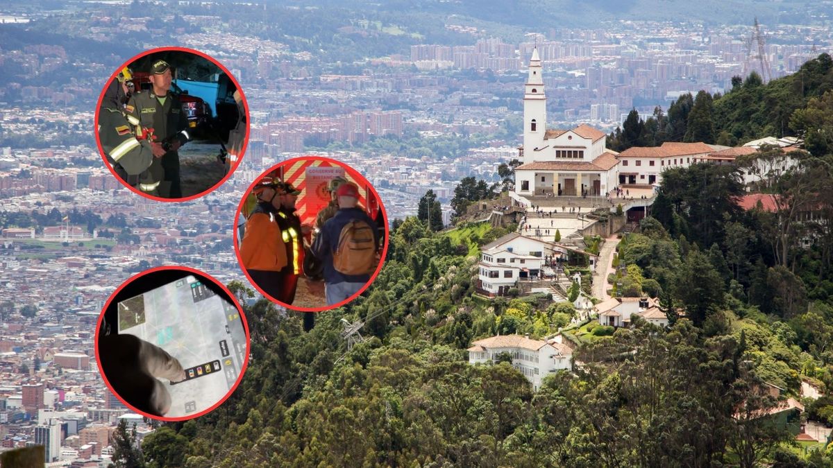 Buscan a 7 personas en el Cerro de Monserrate: aún no hay rastro.