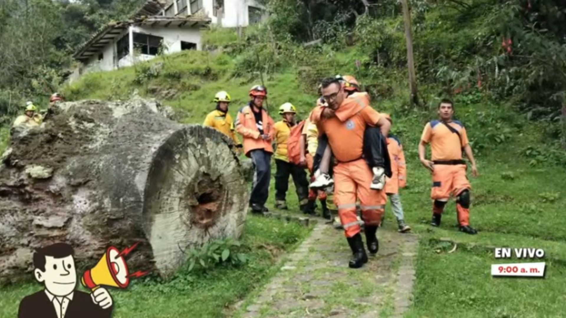 Fotos del rescate en Monserrate: personas aparecen sanos tras horas perdidos
