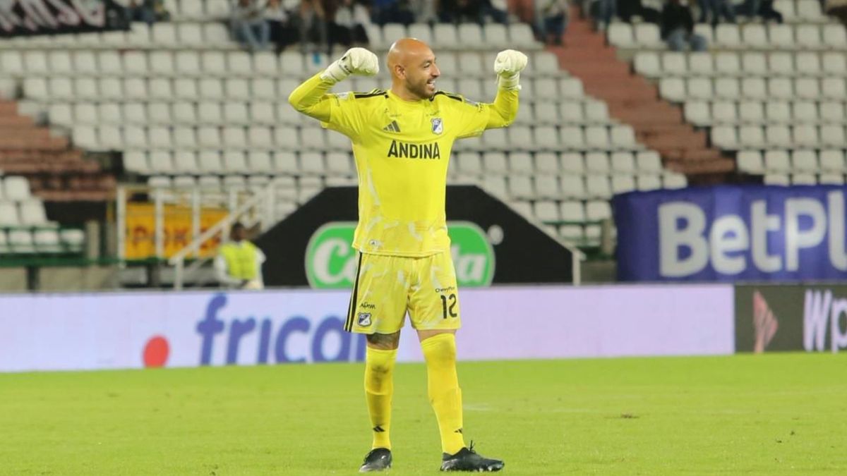 Diego Noboa, arquero de Millonarios