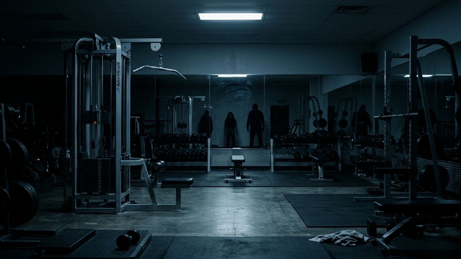 Chisme paranormal asustaron a infieles en un gimnasio