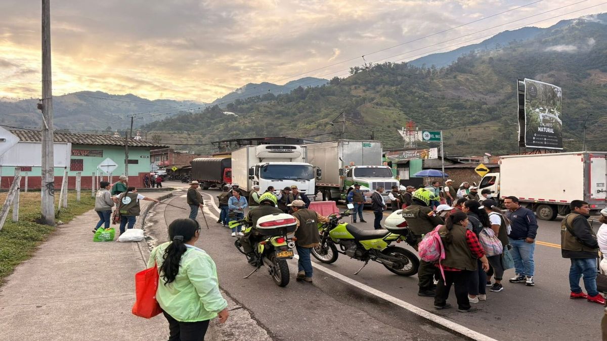 Protesta Campesina en Cajamarca - Tolima | Manifestación | Cierre Vial | Abril 2026