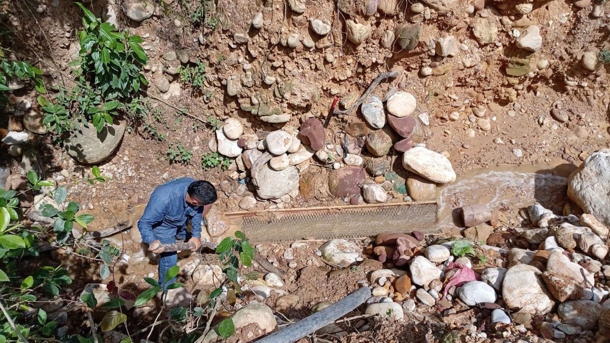 Revisión anti minería ilegal en Girón