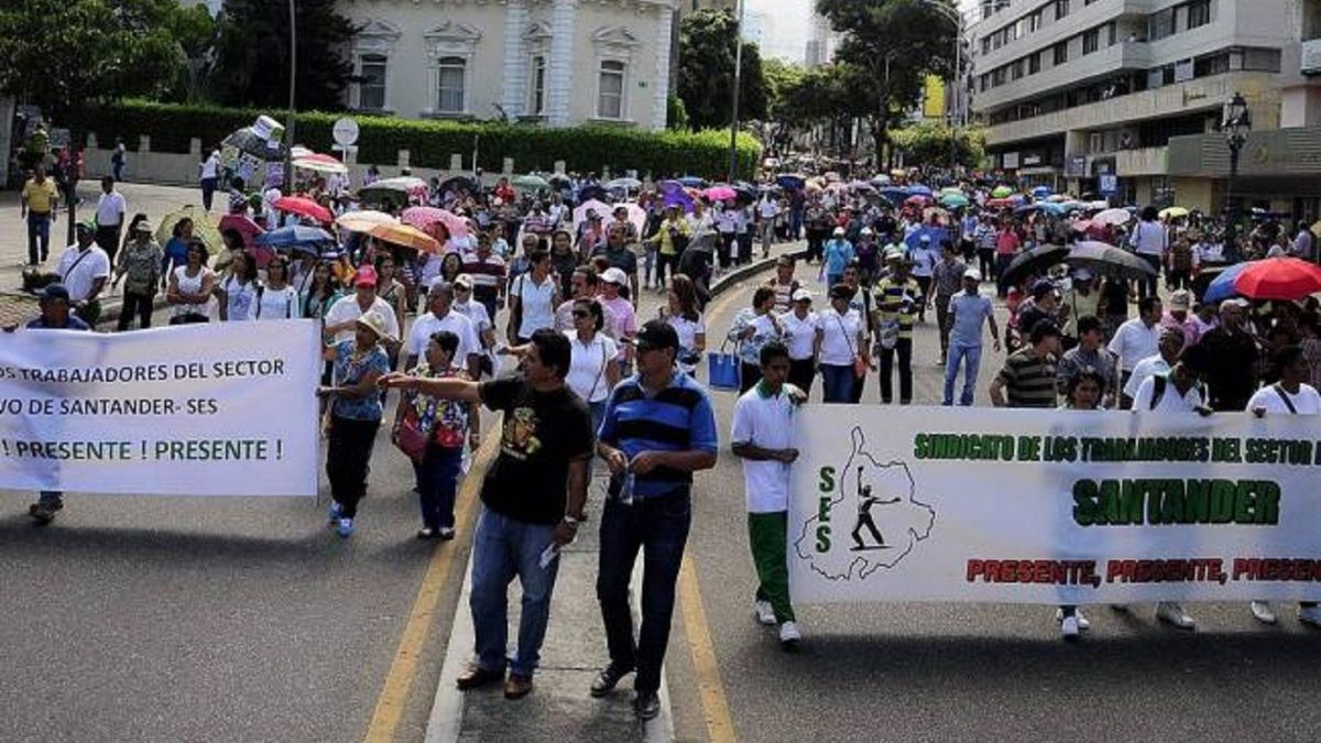Paro profesores Santander