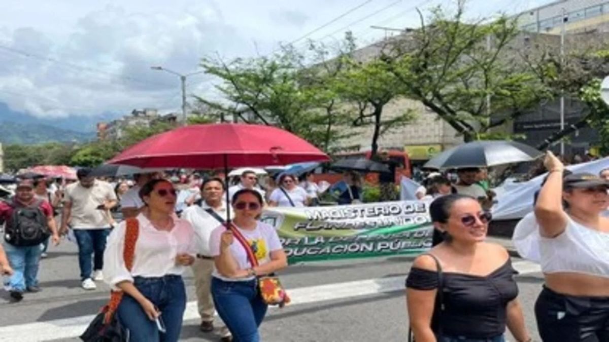 Protesta de maestros Ibagué | Fecode | SIMATOL |Abril 2026