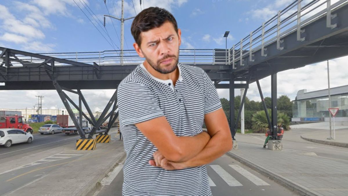 Calle 80 - hombre molesto