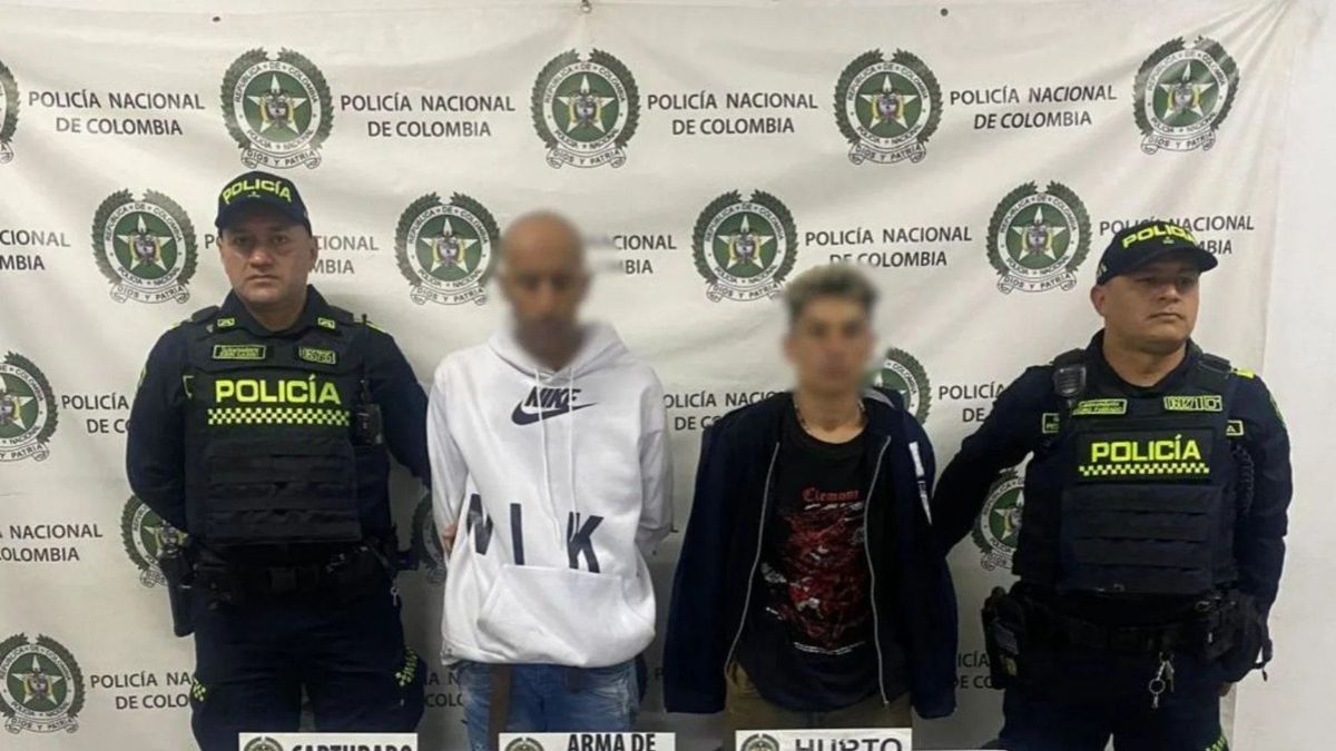 Fleteros capturados en el Valle de Aburrá.