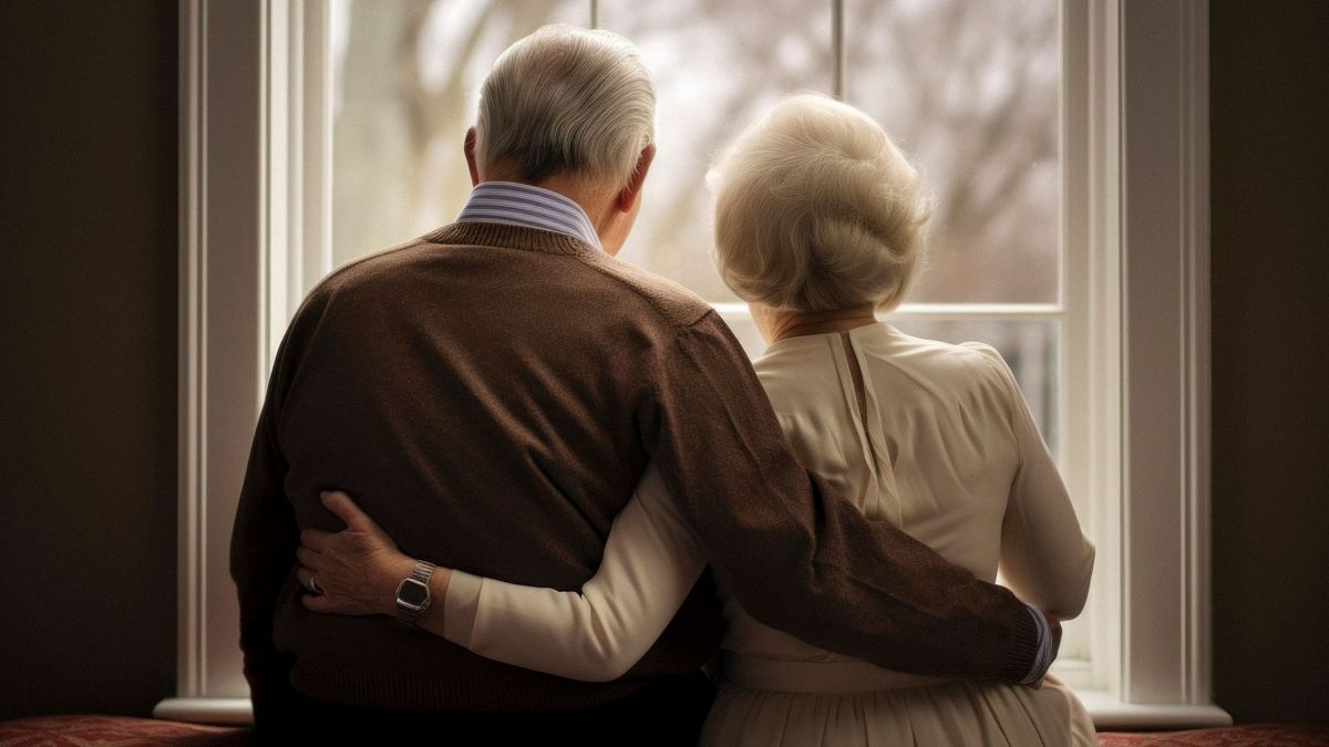 Viejitos murieron al caer de edificio