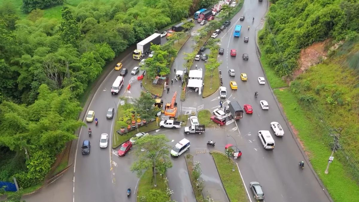 Obras tercer carril Floridablanca
