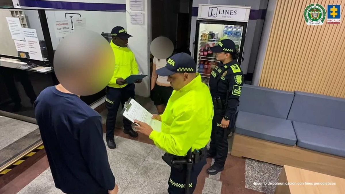 Imagen de pareja señalada de tortura a niño en Medellín