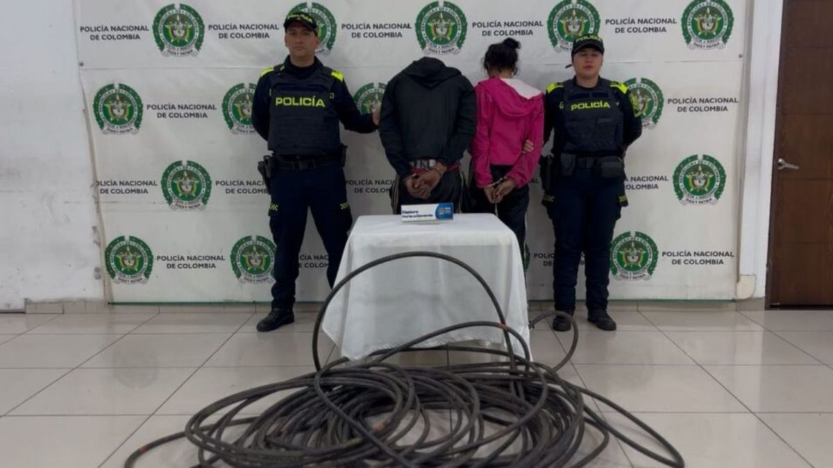 Capturados por robar cableado de semáforos en Bucaramanga