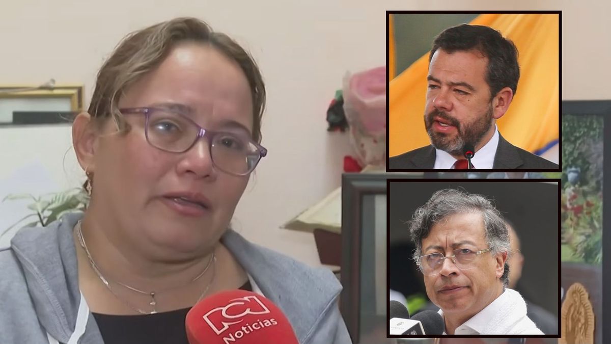 Luz Mery Cárdenas, madre de Freddy Santiago, envía mensaje al alcalde de Bogotá y al presidente