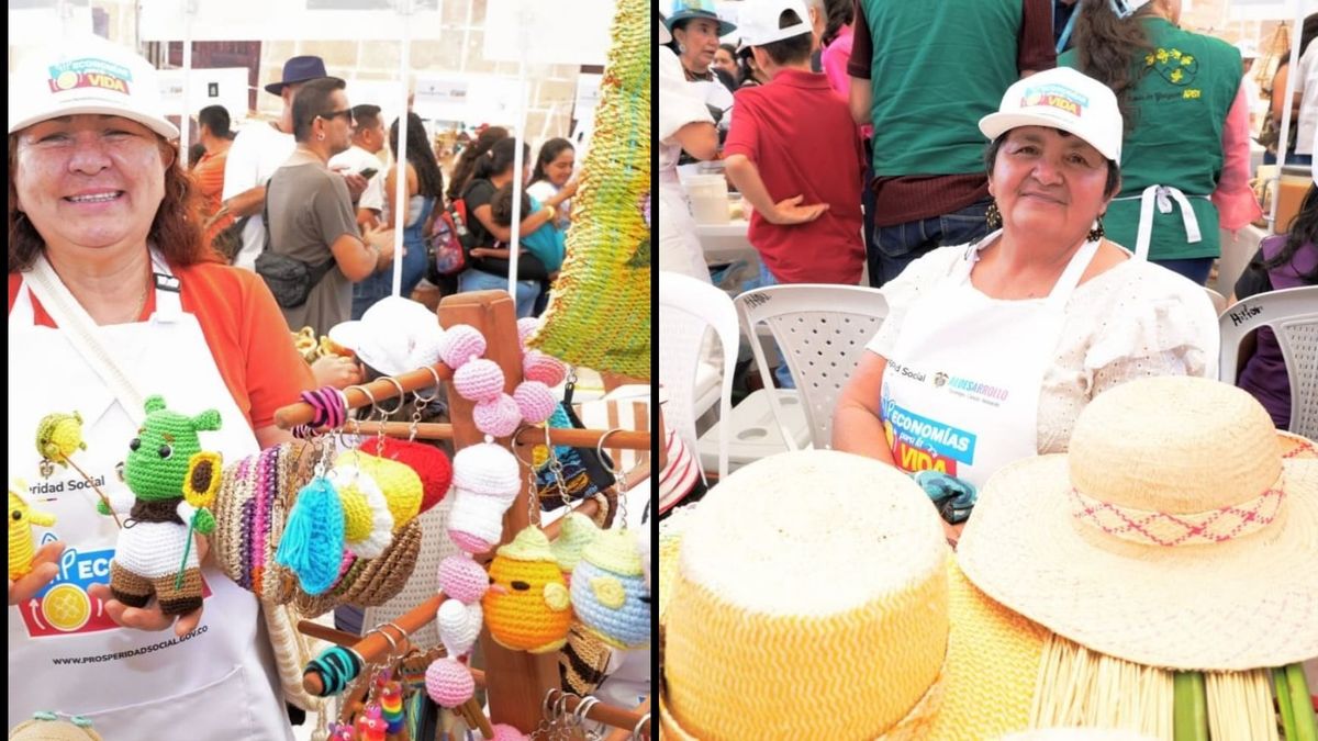 Evento de economías populares en Gitón, Santander