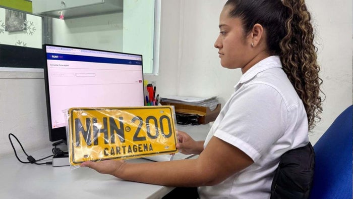 Matrículas vehículos en Cartagena