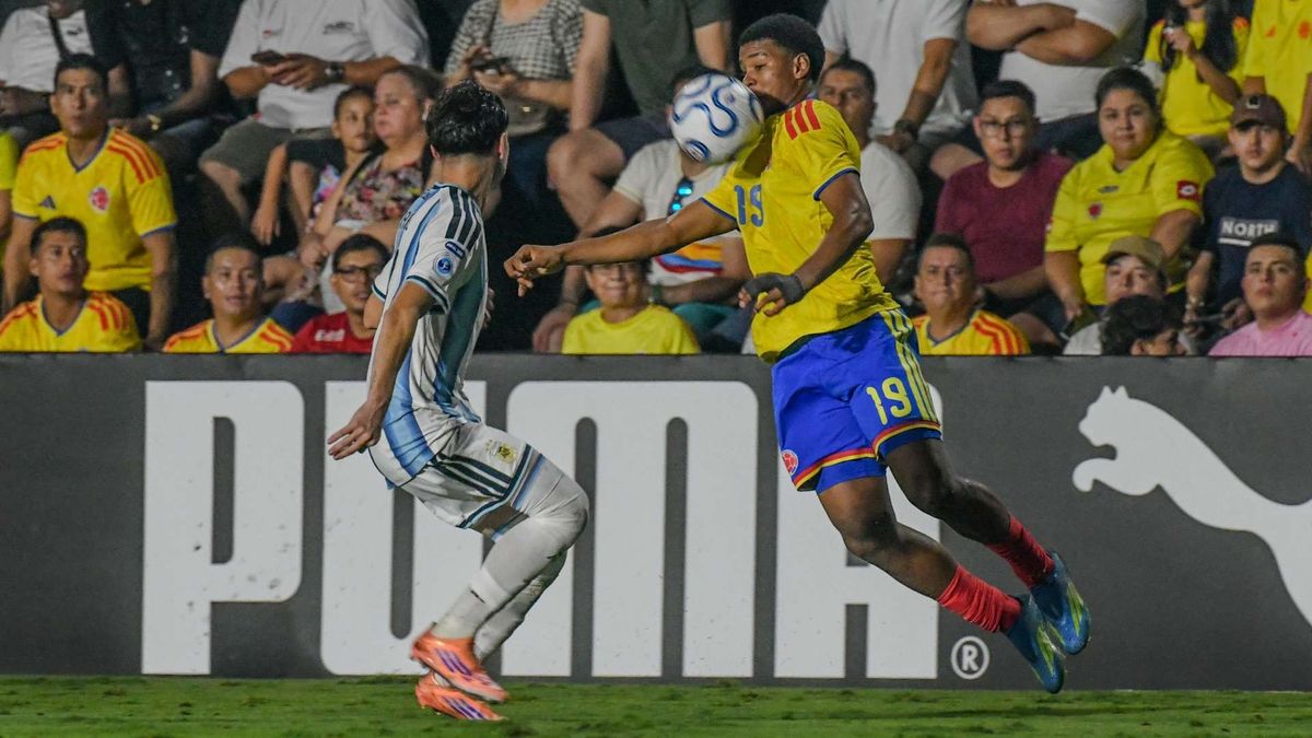Colombia vs Argentina, final del Sudamericano Conmebol Sub-17. 19 de abril de 2026