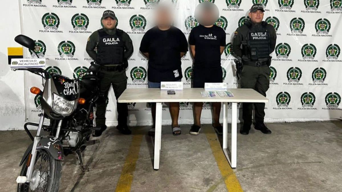 Capturados extorsionistas en Barranquilla