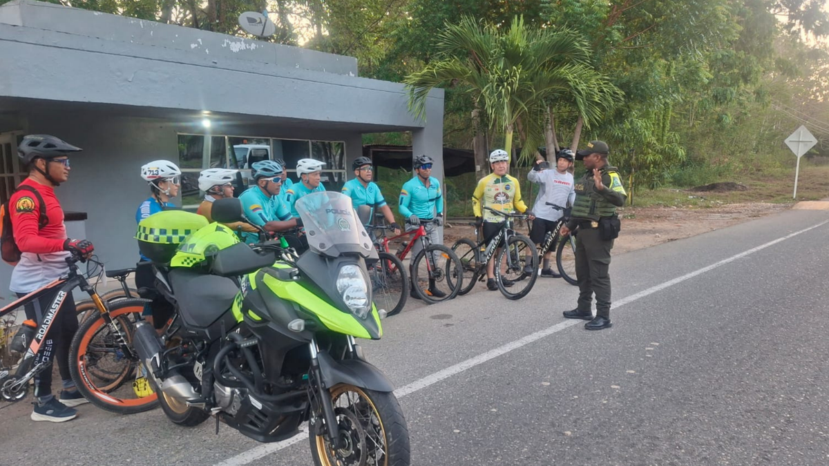 Policía ciclistas