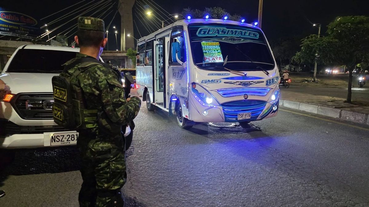 Movilidad nocturna Cúcuta