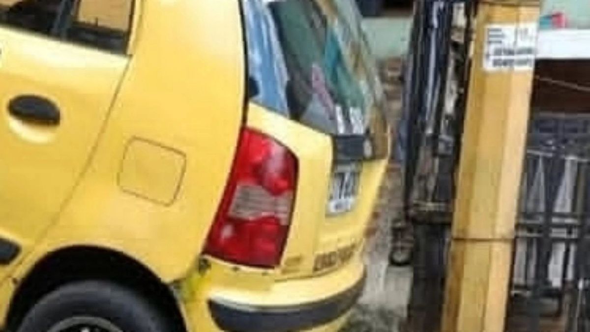 Un taxista resultó herido con arma blanca en el barrio Llanaditas de Medellín