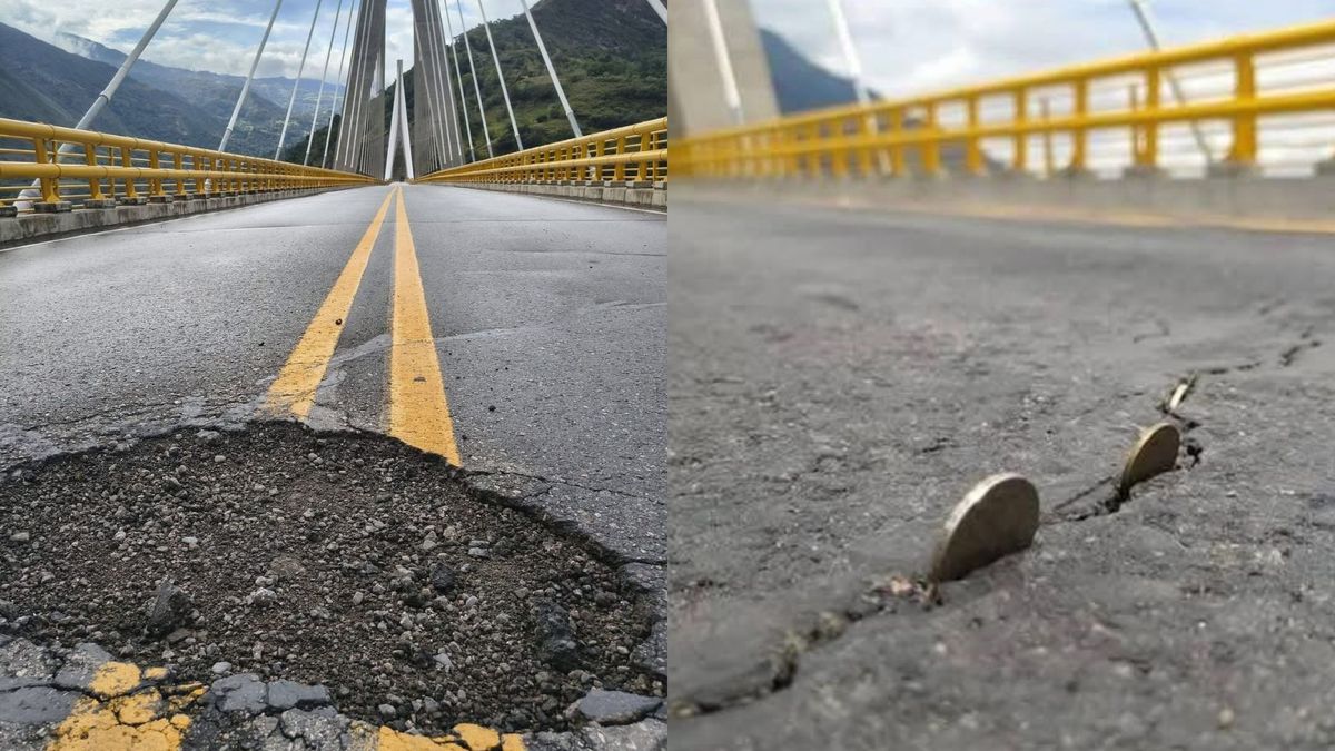 Reportan fallas en el Puente Hisgaura