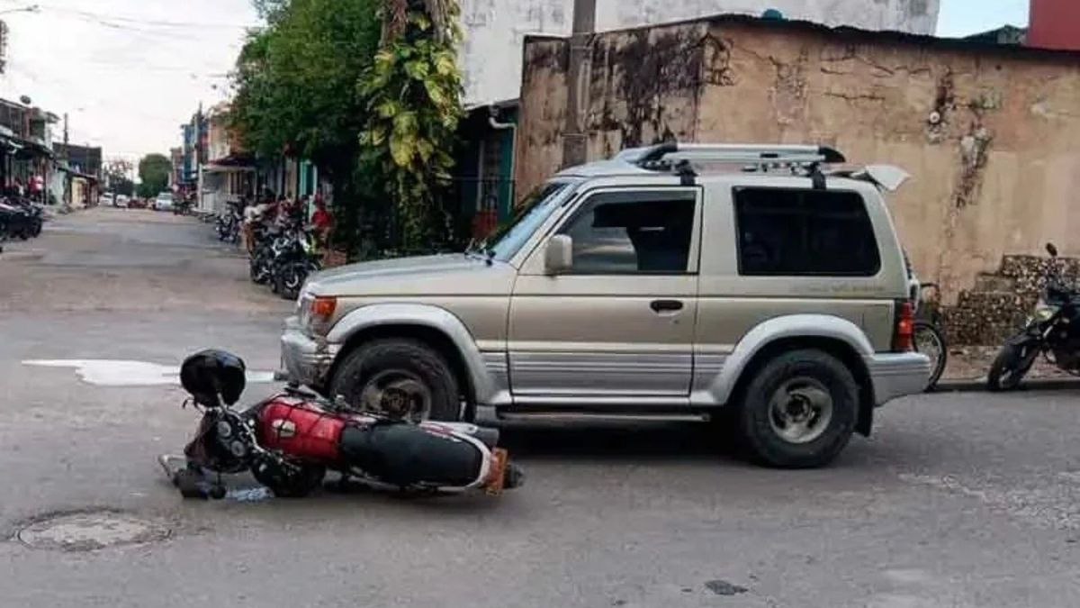 Siniestro vial en Villavicencio