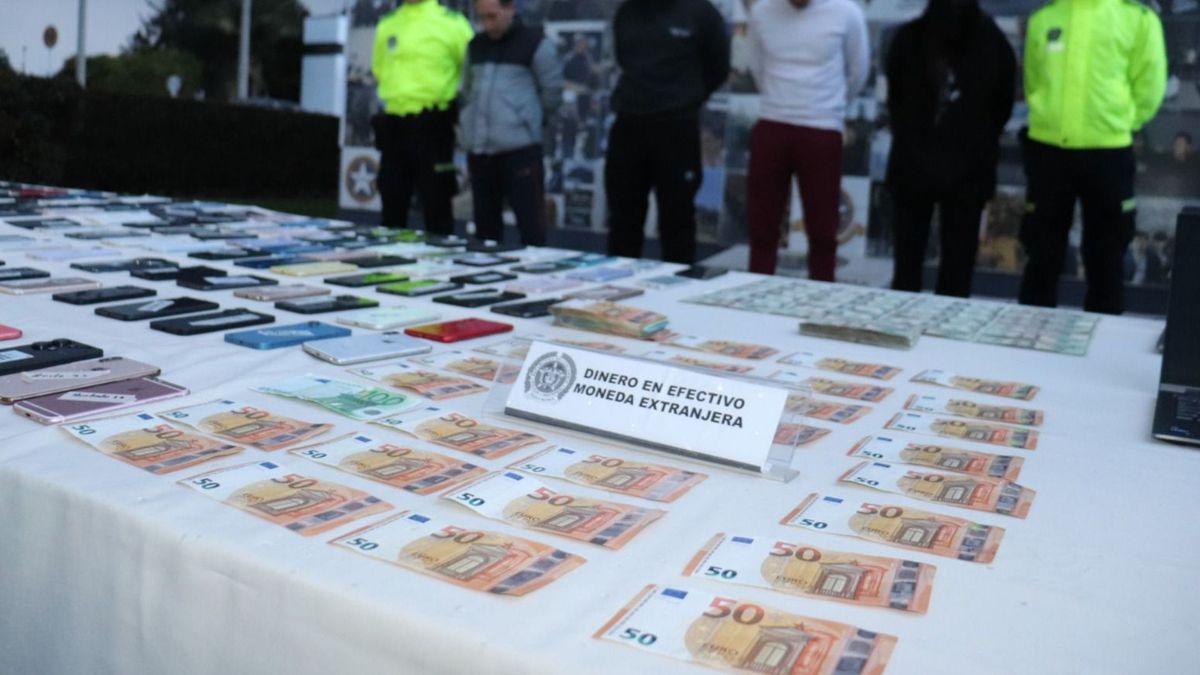 Capturados por robo de celulares y material incatado