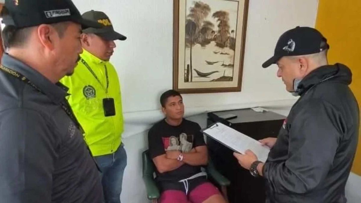 Captura de alias Mono, hombre cercano a Iván Mordisco