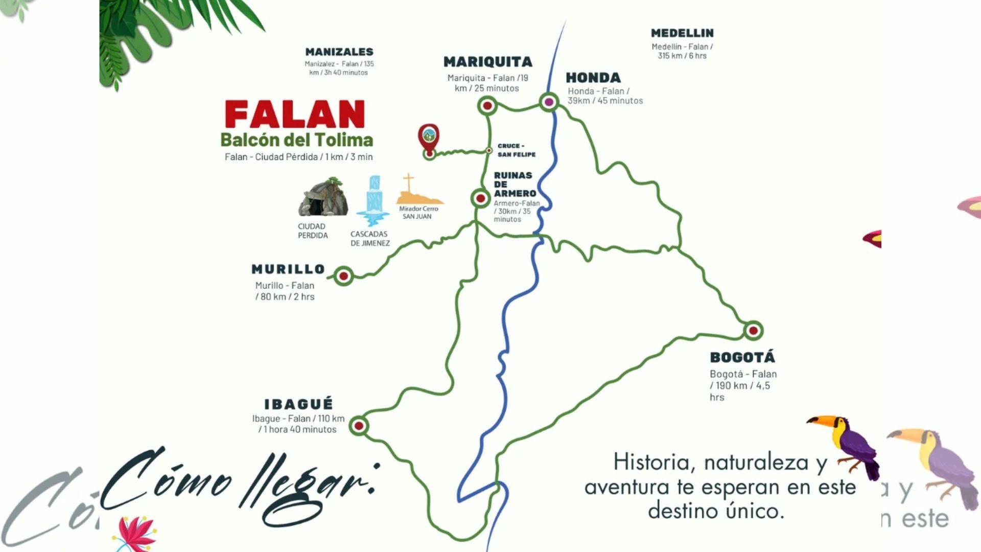 ¿Qué hacer en la Ciudad Perdida de Falan y cuánto cuesta la entrada?